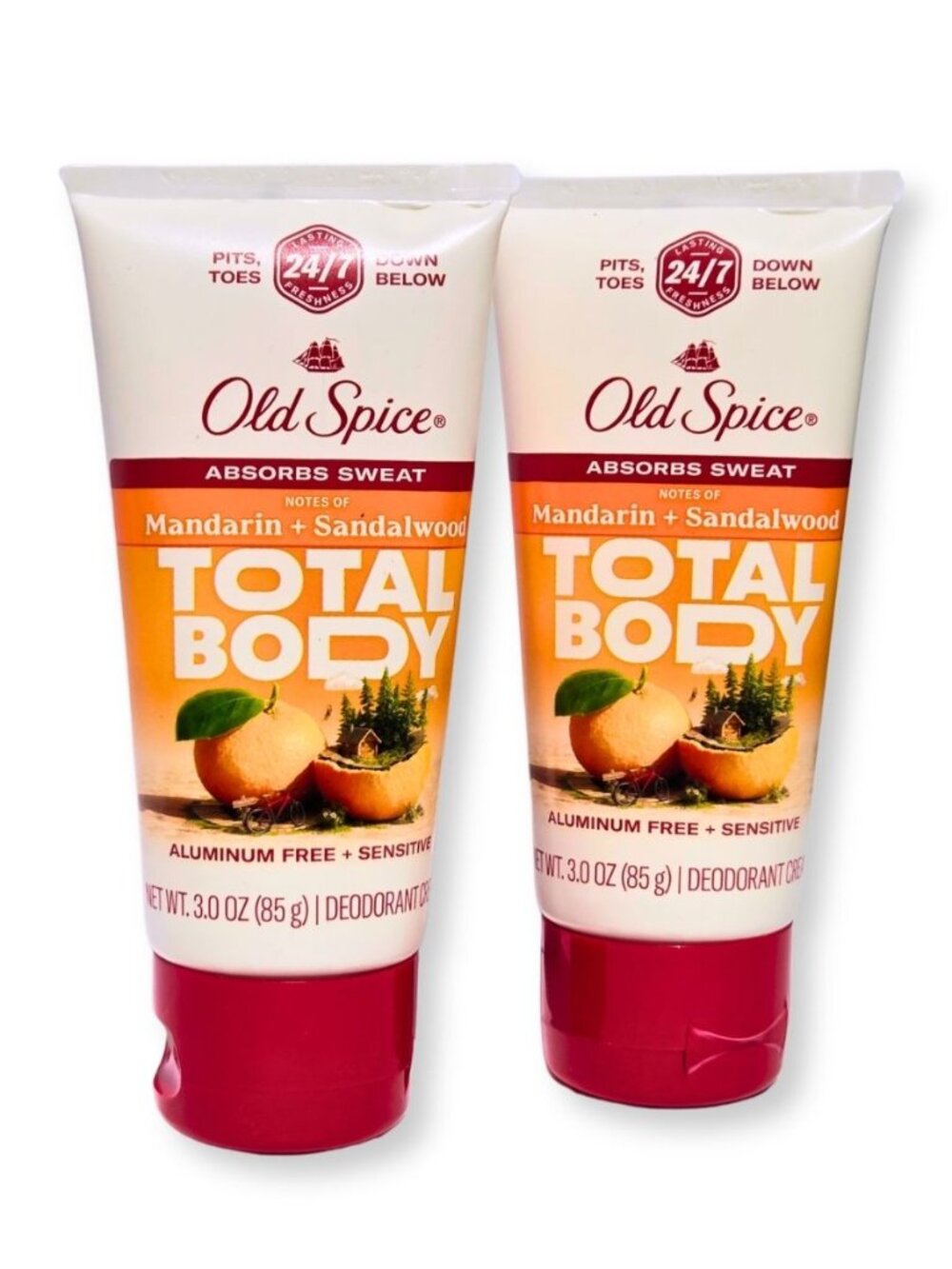 $6 When Bundled – ONE Old Spice Total Body Mandarin + Sandalwood